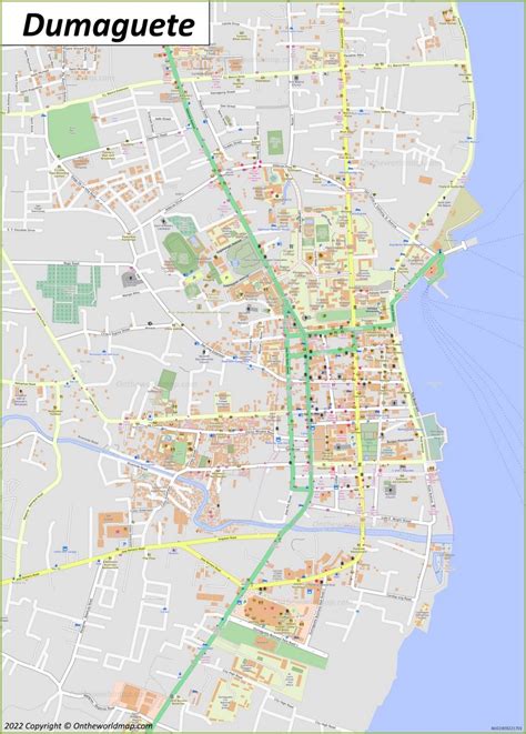 google map dumaguete location|City of Dumaguete Map .